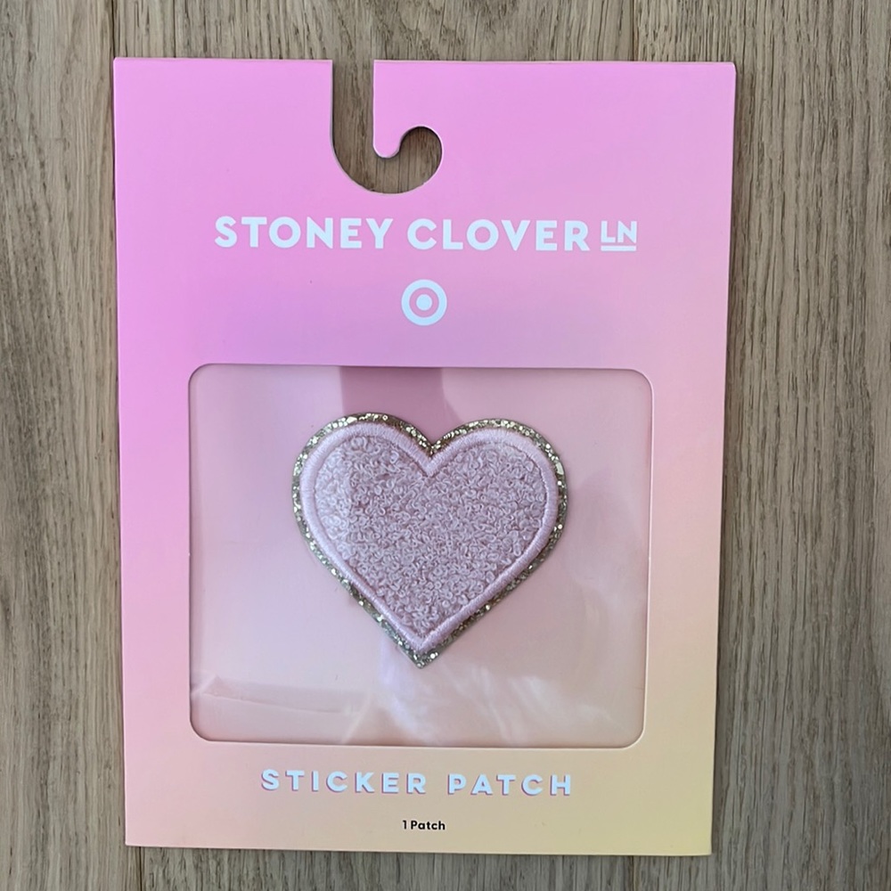 Stoney Clover Lane 💞🍭 pink heart patch 💞🍭